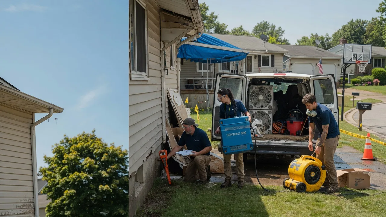 Ceiling Leak Cleanup in Sioux City, IA near me