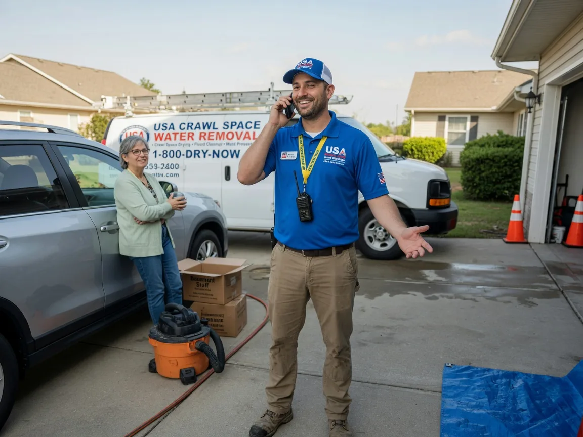 Crawl Space Water Removal Sioux City, IA FAQs